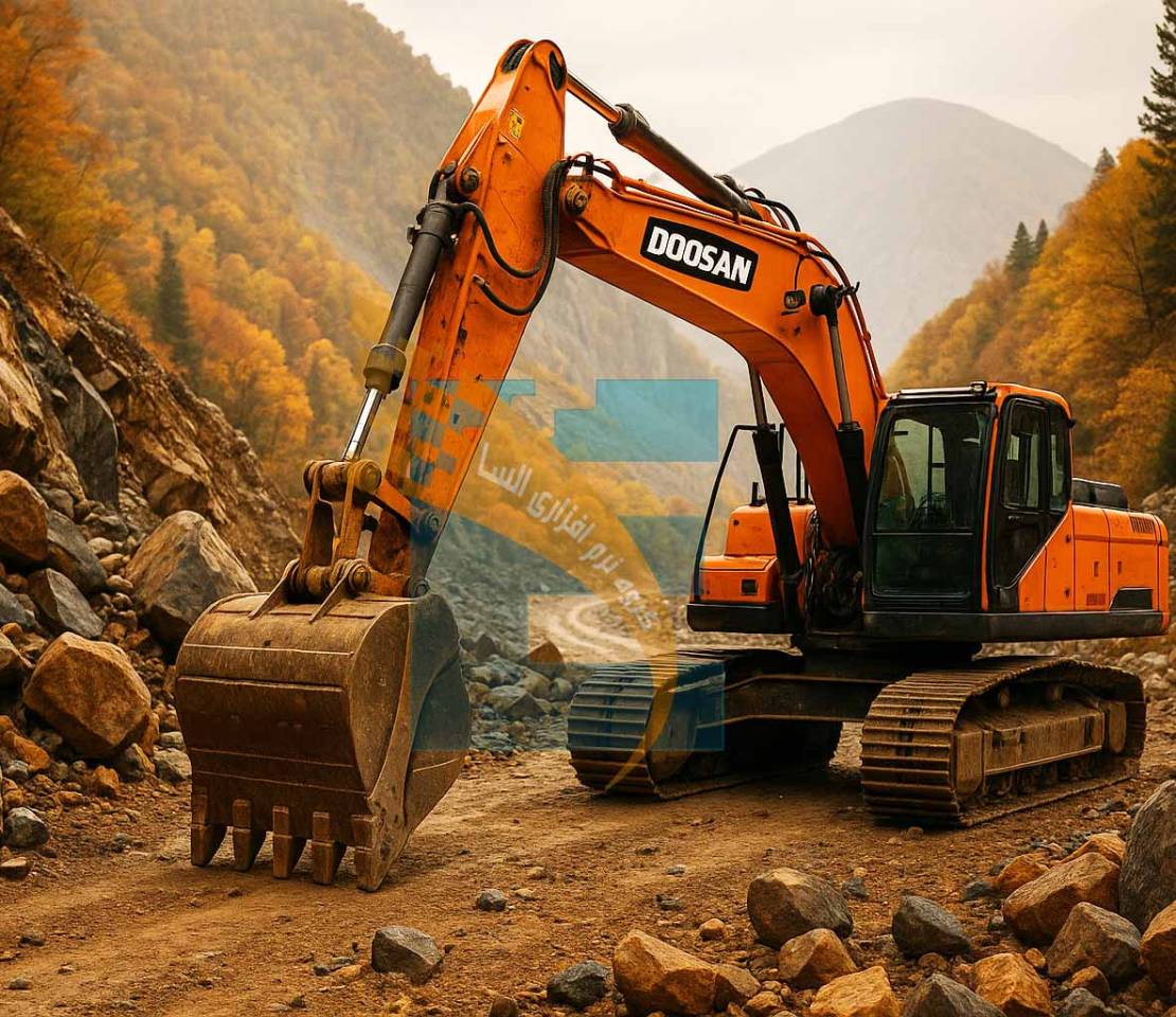 تاریخچه بیل مکانیکی دوسان